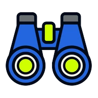A pair of binoculars
