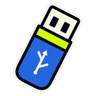 A USB drive